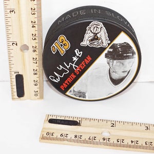 LONG BEACH ICE DOGS HOCKEY PUCK PATRICK STEFAN #13 OFFICIAL MINOR HOCKEY STYLE#5