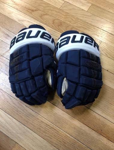 Pen State Bauer Nexus 1N Pro Stock Hockey Gloves - Size 13
