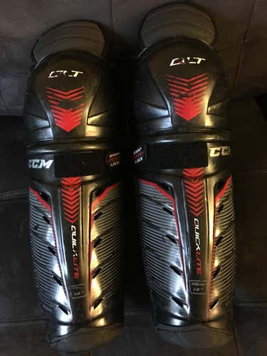 CCM QuickLite Shin Pads Senior 14”