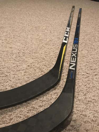 CCM tack 2.0 and Bauer 1N