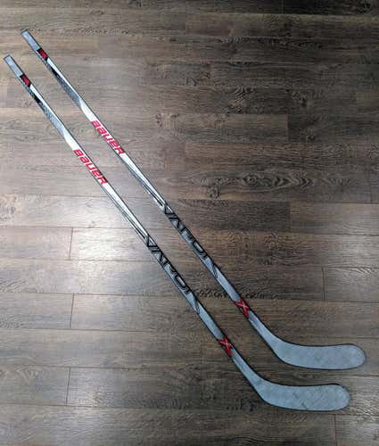 2 PACK New LH PRO STOCK Bauer Vapor 1X (Nexus 1N) 82 Flex Custom Toe Curve