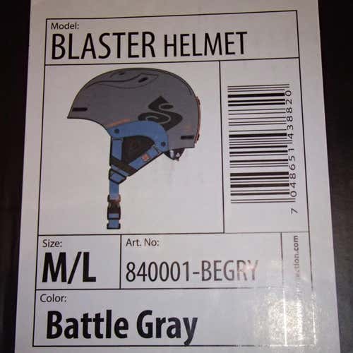 new SWEET PROTECTION ski helmet BLASTER battle GRAY medium/large snowboard