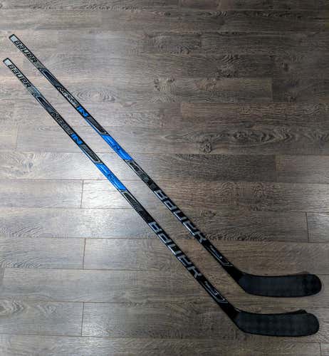 2 PACK New LH PRO STOCK Bauer Nexus 1N 82 Flex Custom PM9 Kessel