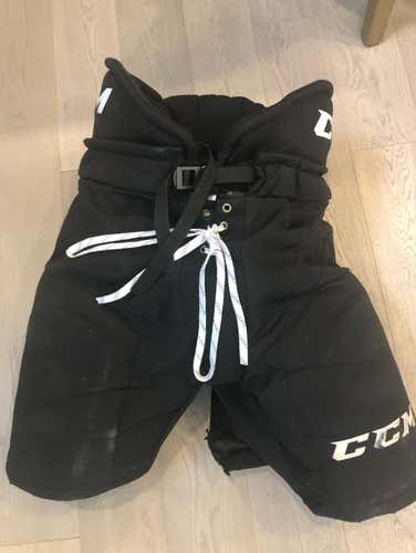 Used CCM HP31 (Large)  Pro Stock Hockey Pants Black ,   (P73)