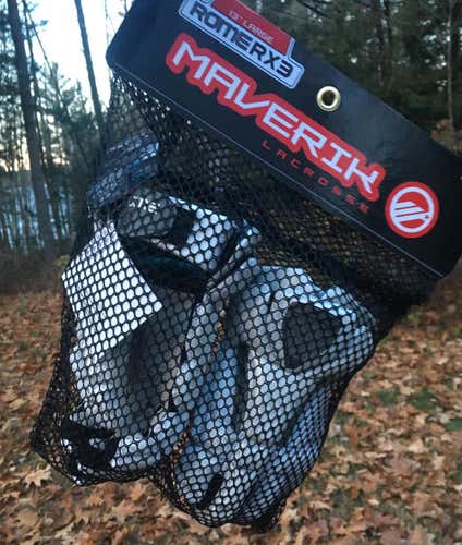 White Maverik Rome RX3 Gloves New With Tags