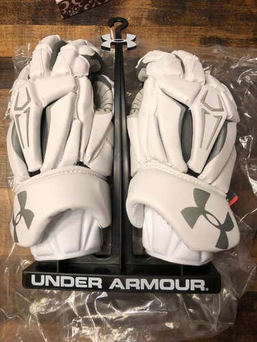 LAST ONE!!!! BNWT UA Command Pro II White 13”