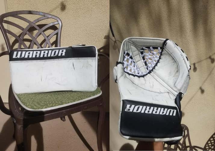 Warrior G2 Classic Pro Goalie Glove & Blocker Regular Senior
