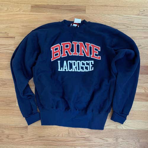 NEW w/tags RETRO Brine Lacrosse Sweatshirt Made in USA -