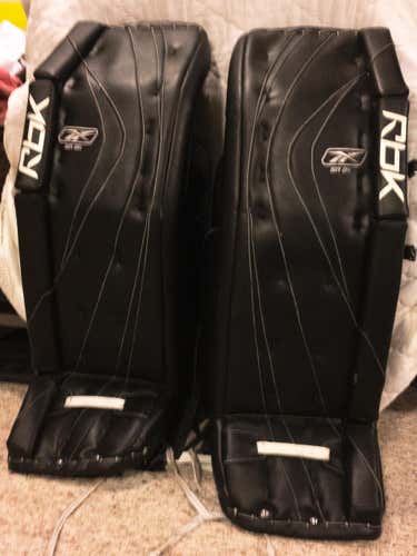 Used 37" Reebok Leg Pads