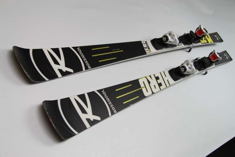 Rossignol Hero Master M-23 GS skis, 185 cm, With LOOK SPX15 bindings