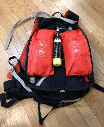 ABS Avalanche Pack Base Unit With Airbag And Canister
