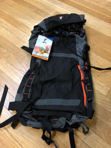 ABS Vario 40 Black Orange zipper Avy Bag