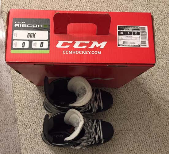 CCM RibCor 66K Skates Senior Size 9 D worn three times