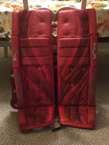 Bauer RX 10 Pro Goalie Leg Pads Senior 36+1