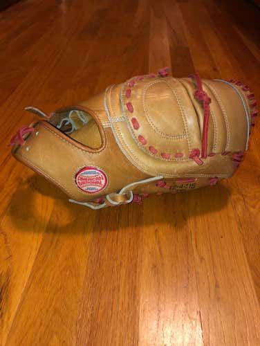 Vintage Spalding 42-4415 Baseball Glove- New Red Lace