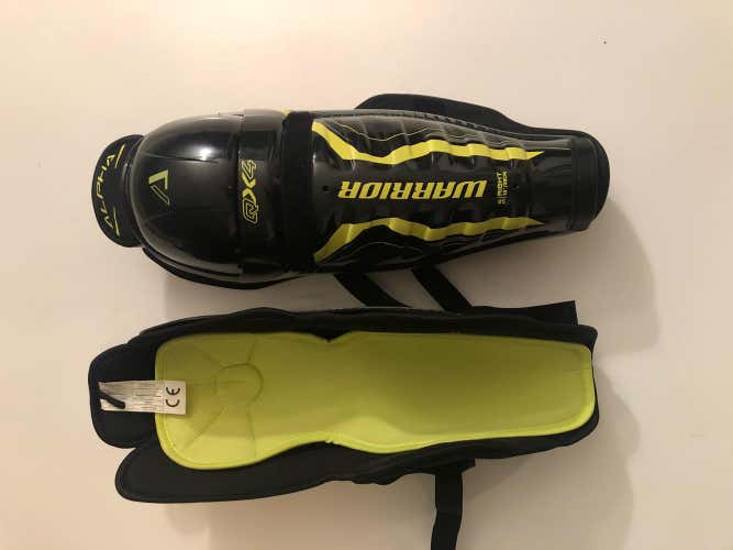 Warrior Alpha QX4 Shin Pads - SR - 15”