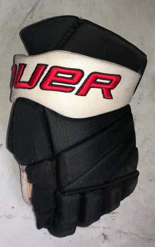 BAUER VAPOR PRO STOCK GLOVES *Black & White* Size 14