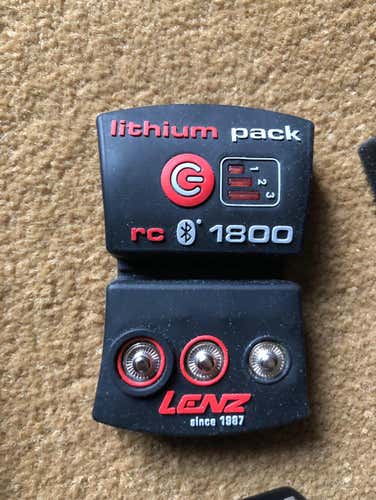 Lenz Heated Socks 1800 Series, Only Used A Couple Of Times