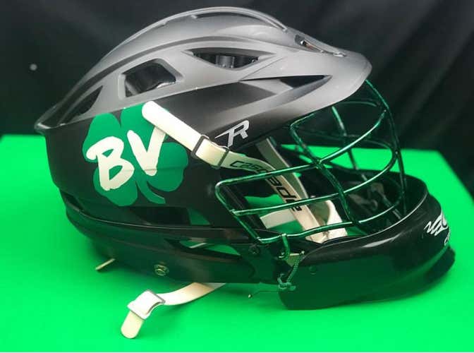 Cascade R Goalie Custom Marble Green Facemask