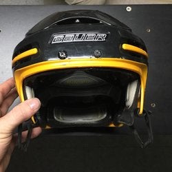 Black/ Yellow Bauer 9900 Medium