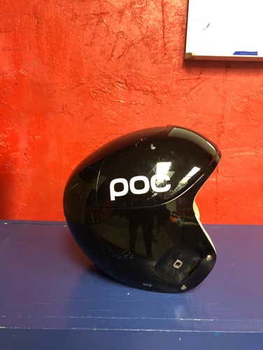 Used POC FIS Legal Race Helmet Size M/L