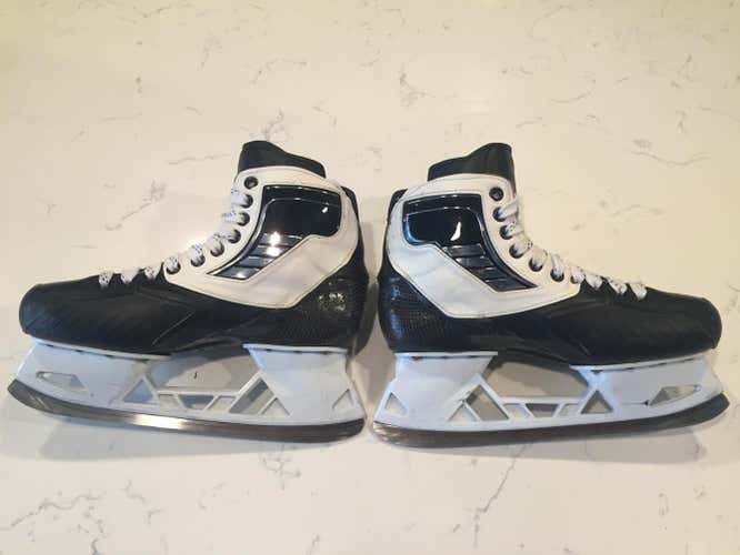 Used True VH Goalie Skates - Size 8 - Linus Ullmark Pro Stock