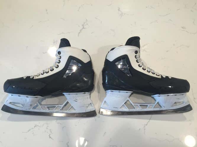 Used True VH Goalie Skates - Size 8 - Linus Ullmark Pro Stock