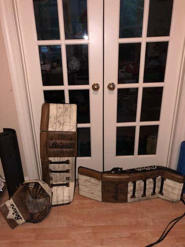 Brian’s Gnetik Pro 2 Heritage Glove And Leg Pads