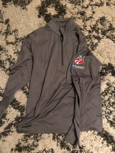 New Medium Putnam Investments US Ski Team Spider Half Zip