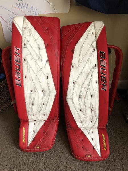 Bauer Supreme TotalOne Goalie Leg Pads Senior 35+2