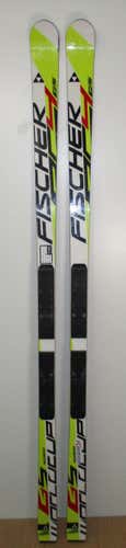 Fischer RC4 World Cup GS 195cm Skis with Race Plate (336D)