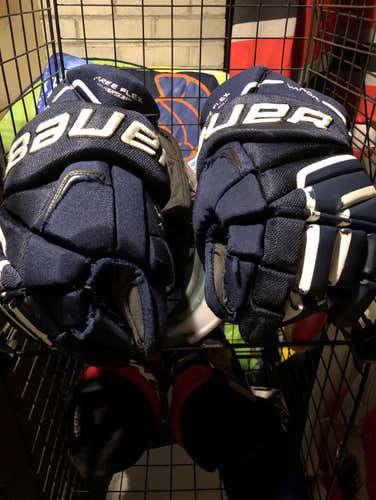 Used Apx 2 Bauer Gloves