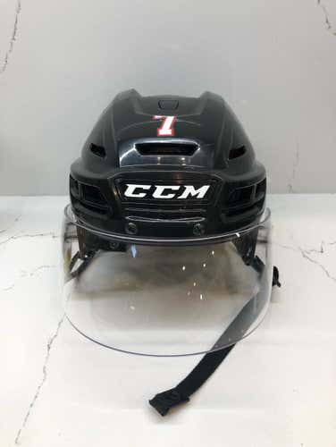 Used PRO Stock CCM Resistance Helmets with CCM revision visor