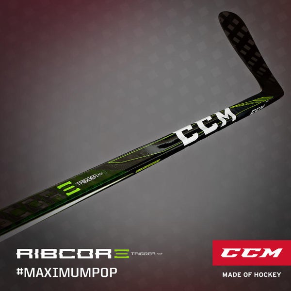 New PRO STOCK - CCM RIBCOR TRIGGER ASY GRIP SR Hockey Stick