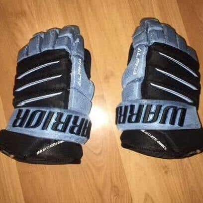 Like-New Warrior Alpha Pro Gloves Black/Blue