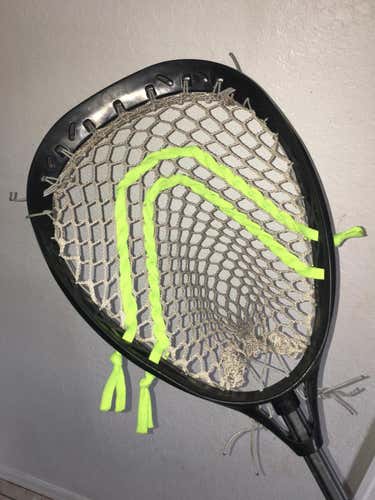 Black STX Eclipse Strung with HeroMesh 12D