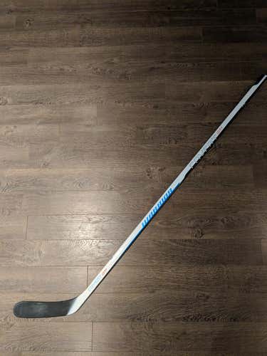 New RH PRO STOCK Warrior Covert QR1 Custom White 110 Flex W01 Lupul