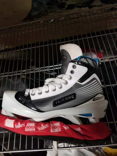 New Bauer Reactor 6000 Goalie Skates Senior Size 10