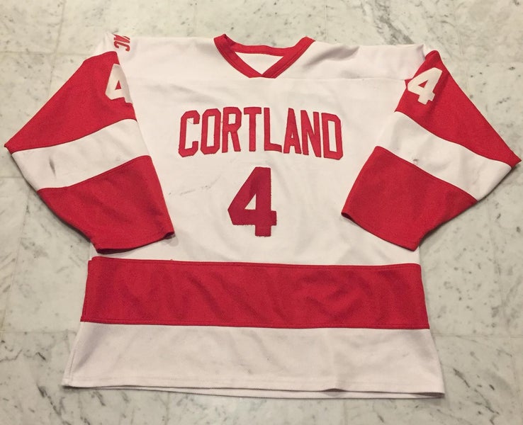 Totally Vintage Cortland University Red Dragons Official Ice Hockey Jersey