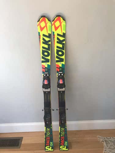 124 Volkl Race Tiger SL Ski w/ Marker TLT Bindings
