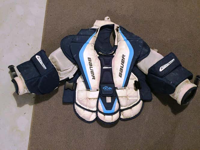 Bauer Reactor 7000 Goalie Chest and Arm Protector Goalie Chest Protector Intermediate