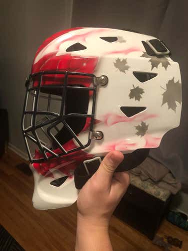 ITECH JR GOALIE MASK - Painted