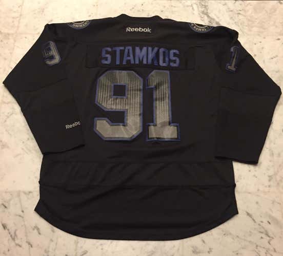Very Rare Stamkos Blacked Out Jersey