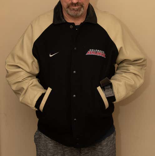 New Colorado Avalanche Baseball/Varsity style jacket