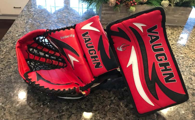 Vaughn Blocker And Catch Glove