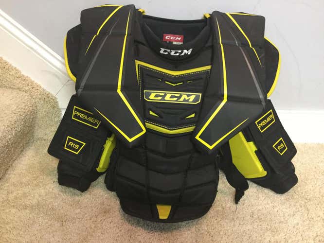 CCM Premier R1.9 Goalie Chest and Arm Protector Goalie Chest Protector Intermediate