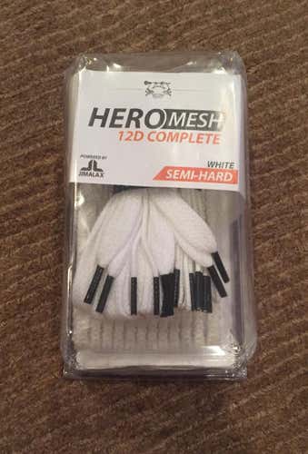 New East Coast Dyes Hero 12D Semi-Hard Goalie Mesh Stringing Kit (Complete)