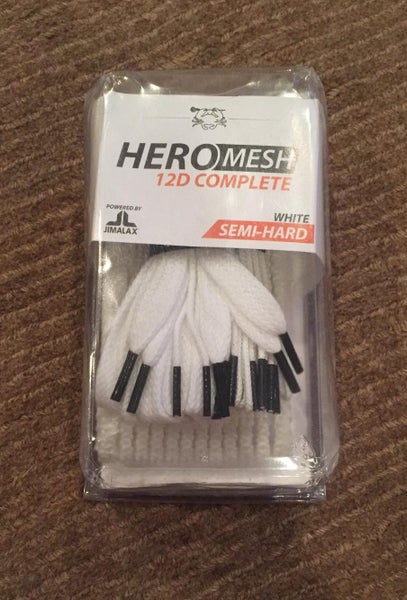 New East Coast Dyes Hero 12D Semi-Hard Goalie Mesh Stringing Kit (Complete)