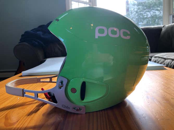 POC Racing Helmet With Chinbar