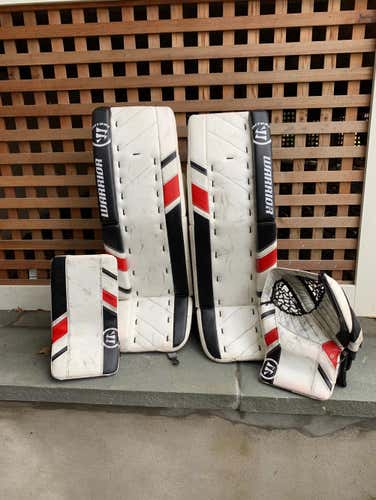Warrior G3 Pro 34+1.5” full set black/white/red
